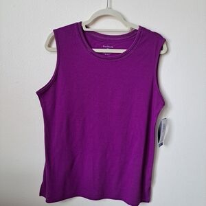 Bon Worth Grape Tank Top Size M New With Tags